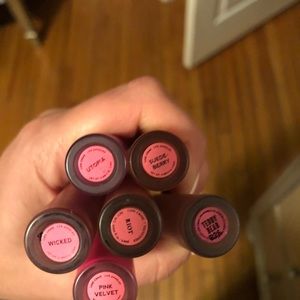 Lime Crime Matt lipsticks